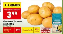 Biedronka Ziemniaki jadalne, opak. 2 kg oferta