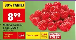 Biedronka Malina polska, opak. 200 g oferta