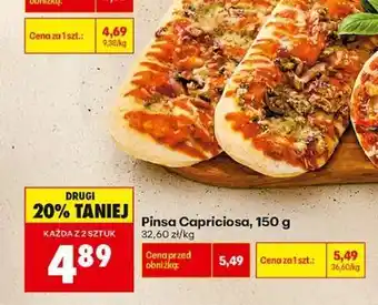 Biedronka Pinsa Capriciosa, 150 g oferta