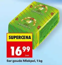 Biedronka Ser Gouda Mlekpol, 1 kg oferta