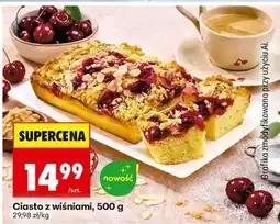 Biedronka Ciasto z wiśniami, 500 g oferta