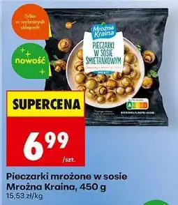 Biedronka Pieczarki mrożone w sosie Mroźna Kraina, 450 g oferta