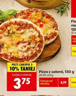 Biedronka Pizza z salami 130 g oferta