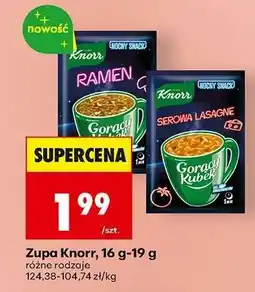 Biedronka Zupa Knorr, 16 g-19 g oferta