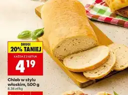 Biedronka Chleb w stylu włoskim, 500 g oferta