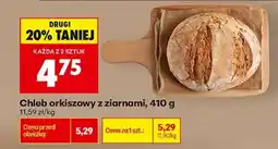 Biedronka Chleb orkiszowy z ziarnami, 410 g oferta
