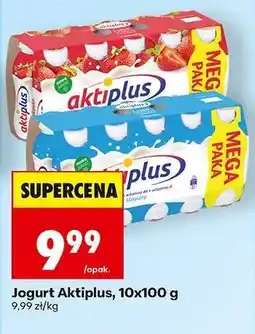 Biedronka Jogurt Aktiplus, 10x100 g oferta