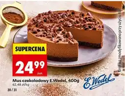 Biedronka Mus czekoladowy E.Wedel, 400g oferta