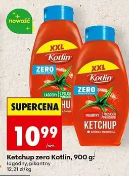 Biedronka Ketchup zero Kotlin, 900 g oferta