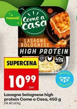 Biedronka Lasagne bolognese high protein Come a Casa, 450 g oferta