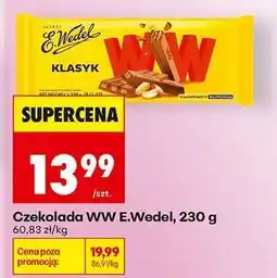 Biedronka Czekolada WW E.Wedel, 230 g oferta