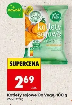 Biedronka Kotlety sojowe Go Vege, 100 g oferta