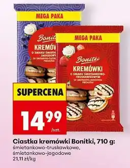 Biedronka Ciastka kremówki Bonitki, 710 g oferta