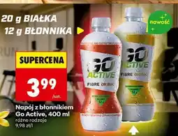 Biedronka Napój z błonnikiem Go Active, 400 ml oferta