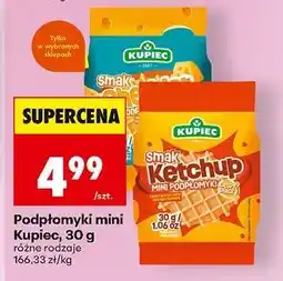 Biedronka Podpłomyki mini Kupiec, 30 g oferta