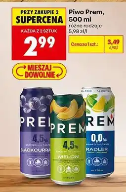Biedronka Piwo Prem, 500 ml oferta