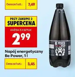 Biedronka Napój energetyczny Be Power, 1 l oferta