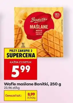 Biedronka Wafle maślane Bonitki, 250 g oferta