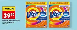 Biedronka Proszek do prania Vizir, 50 prań, 2,75 kg oferta