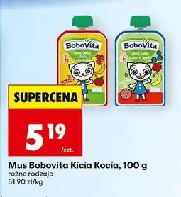 Biedronka Mus Bobovita Kicia Kocia, 100 g oferta