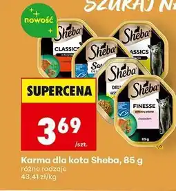 Biedronka Karma dla kota Sheba, 85 g oferta