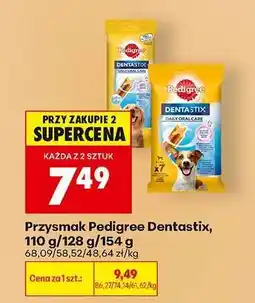 Biedronka Przysmak Pedigree Dentastix, 110 g/128 g/154 g oferta
