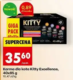 Biedronka Karma dla kota Kitty Excellence, 40x85 g oferta