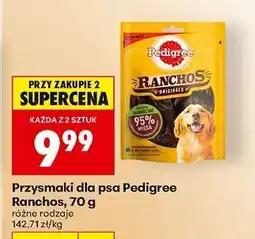 Biedronka Przysmaki dla psa Pedigree Ranchos, 70 g oferta