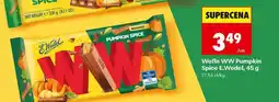 Biedronka Wafle WW Pumpkin Spice E.Wedel, 45 g oferta