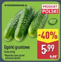 ALDI Ogórki gruntowe oferta