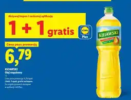 Lidl KUJAWSKI Olej rzepakowy oferta