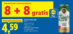 Lidl Žatecký Světlý Ležák oferta
