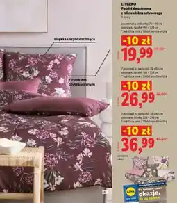Lidl LIVARNO Pościel dwustronna z mikrofibry oferta