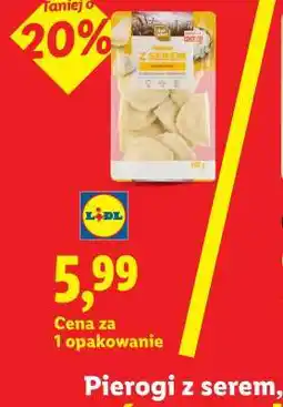 Lidl Pierogi z serem oferta