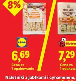 Lidl Naleśniki z jabłkami i cynamonem oferta