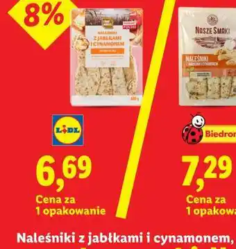 Lidl Naleśniki z jabłkami i cynamonem oferta