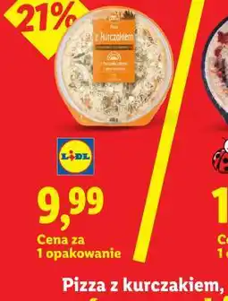 Lidl Pizza z kurczakiem oferta