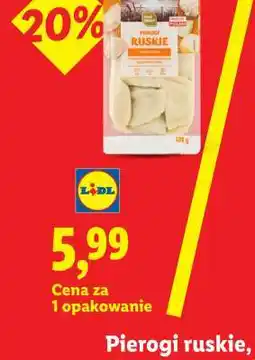 Lidl Pierogi ruskie oferta