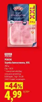 Lidl PIKOK Szynka konserwowa, XXL oferta