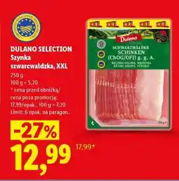 Lidl Dulano Selection Szynka szwarcwaldzka, XXL oferta