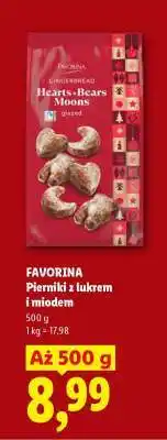Lidl Favorina Pierniki z lukrem i miodem oferta