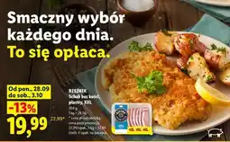 Lidl RZEŹNIK Schab bez kości, plastry, XXL oferta