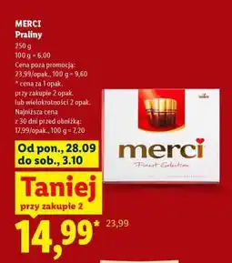 Lidl Merci praliny oferta