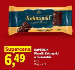 Lidl KOPERNIK Pierniki Katarzynki w czekoladzie oferta