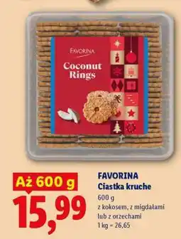 Lidl Favorina Ciastka kruche oferta