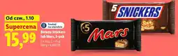 Lidl Batony Snickers lub Mars, 5-pak oferta