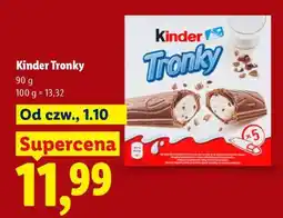 Lidl Kinder Tronky oferta