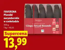 Lidl Favorina Pierniki norymberskie w czekoladzie oferta