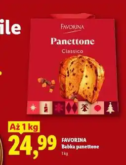 Lidl FAVORINA Babka Panettone oferta