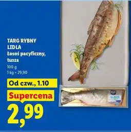 Lidl Łosoś pacyficzny, tusza oferta